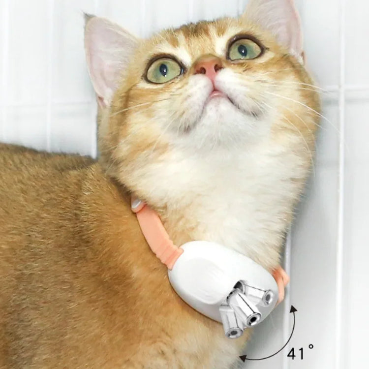 Smart Laser Cat-Teasing Collar Laser Rechargeable Auto Infrared Interactive Pet Kitten Toys for Relieve Anxiety Pet Supplies