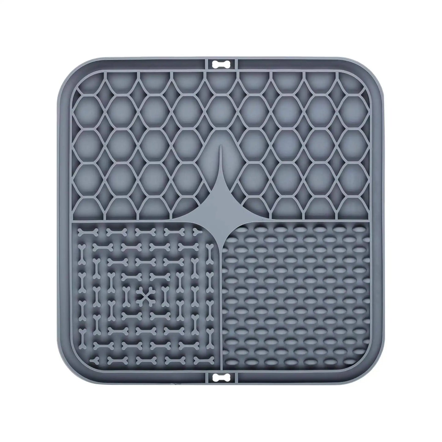 Silicone Dog Lick Mat Anti-Slip Sucker Slow Food Plate Pet Bath Distraction Feeder Mat Reusable Dog Training Feeding Supplies