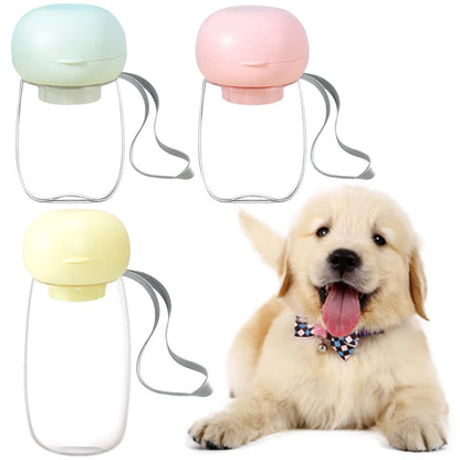 Portable Pet Water Bottle Outdoor Travel Drinking Cup Feeding Bowl and Water Pet Supplies For Hiking Traveling Dog Accessories