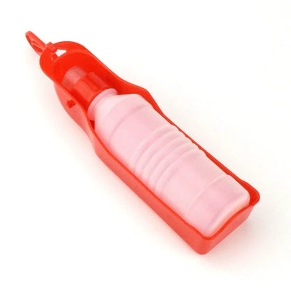 Outdoor Portable Pet Water Bottle Foldable Leakproof Travel Water Dispenser Feeding Cup For Dogs Cats Walking Hiking Supplies