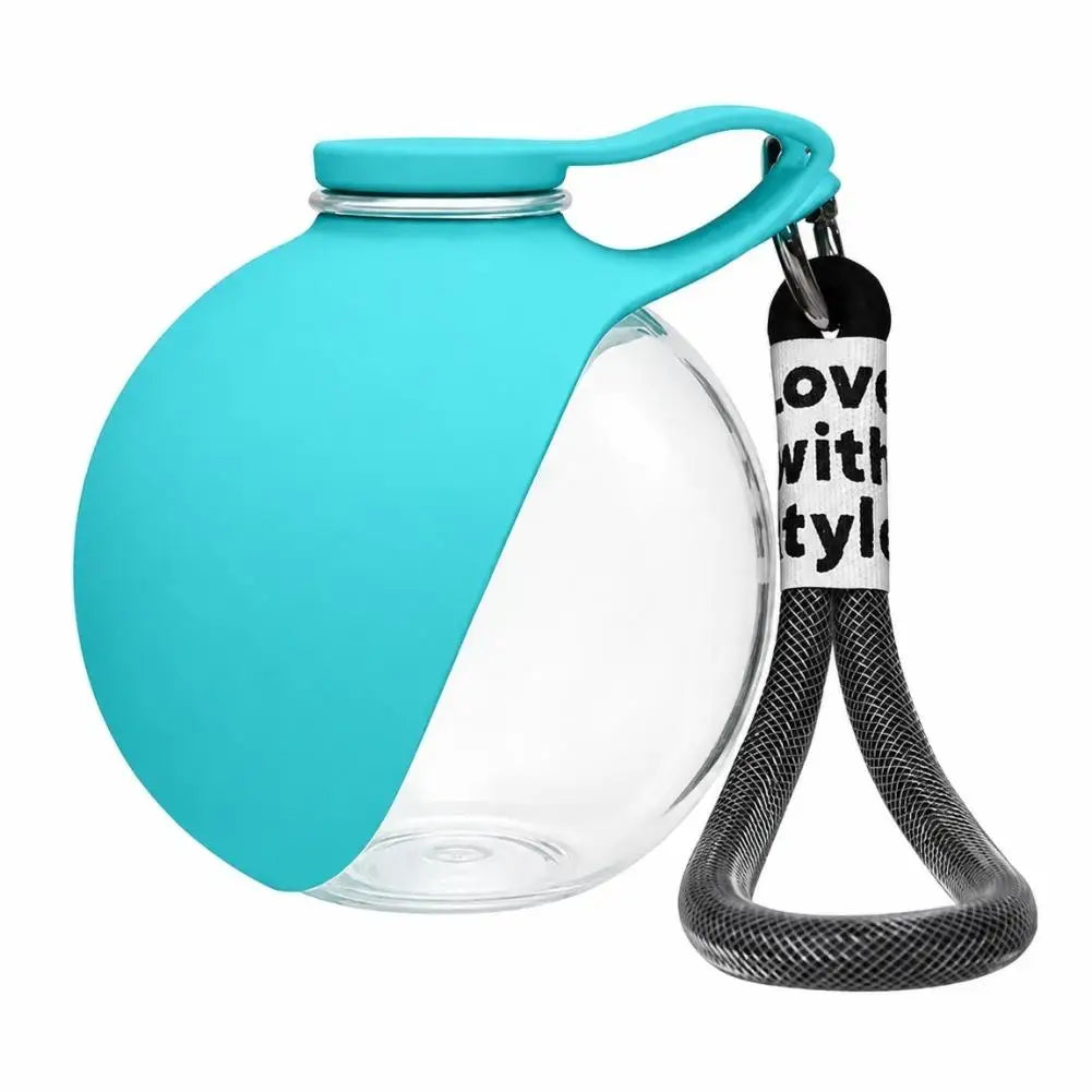Outdoor Travel Pet Water Dispenser Cup, Leash Hook Design Leak Resistant Dog Drinking Bottle for Daily Walking & Camping