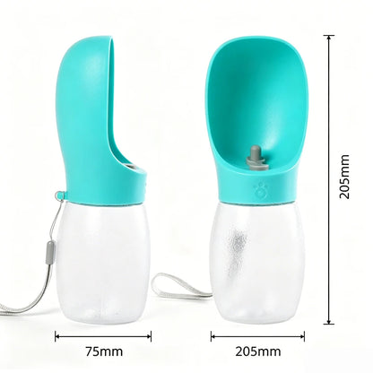 Portable Pet Dog Water Bottle Hiking Outdoor Leakproof Puppy Drinking Bowls for Small Medium Large Dogs Cats Chihuahua Supplies