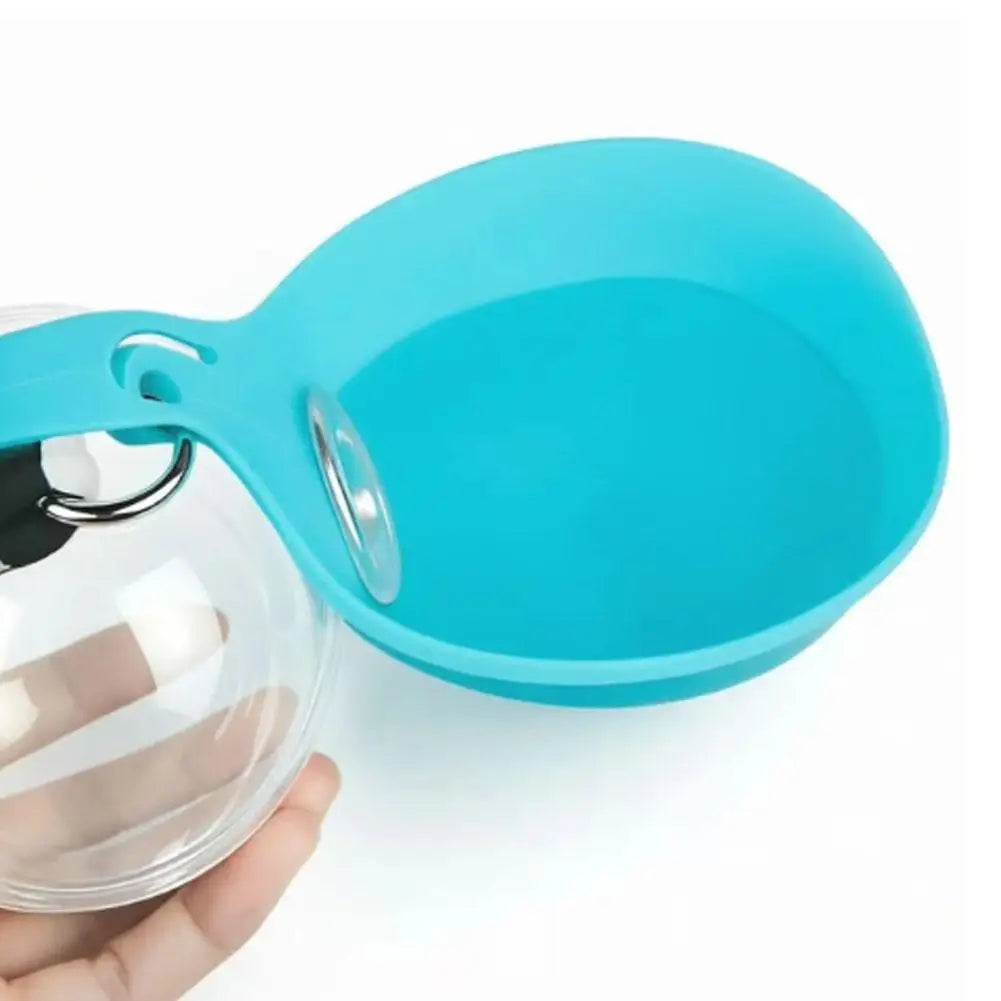 Outdoor Travel Pet Water Dispenser Cup, Leash Hook Design Leak Resistant Dog Drinking Bottle for Daily Walking & Camping
