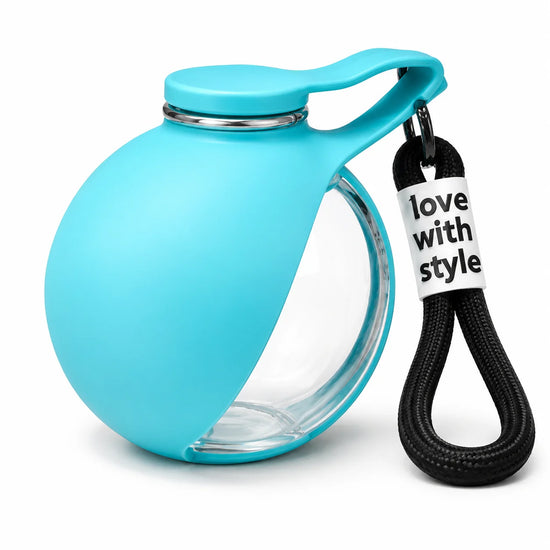 Portable Dog Water Bottle Leakproof Pet Travel Water Dispenser with Bowl for Walking Hiking Outdoor