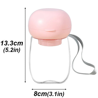 Portable Pet Water Bottle Outdoor Travel Drinking Cup Feeding Bowl and Water Pet Supplies For Hiking Traveling Dog Accessories