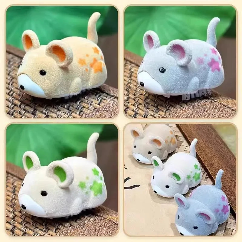 Interactive Cat Toy, Moving Simulation Mouse, Automatic Electronic Mice, Cat Vibrating Mouse Toys for Kitten Indoor Exercise